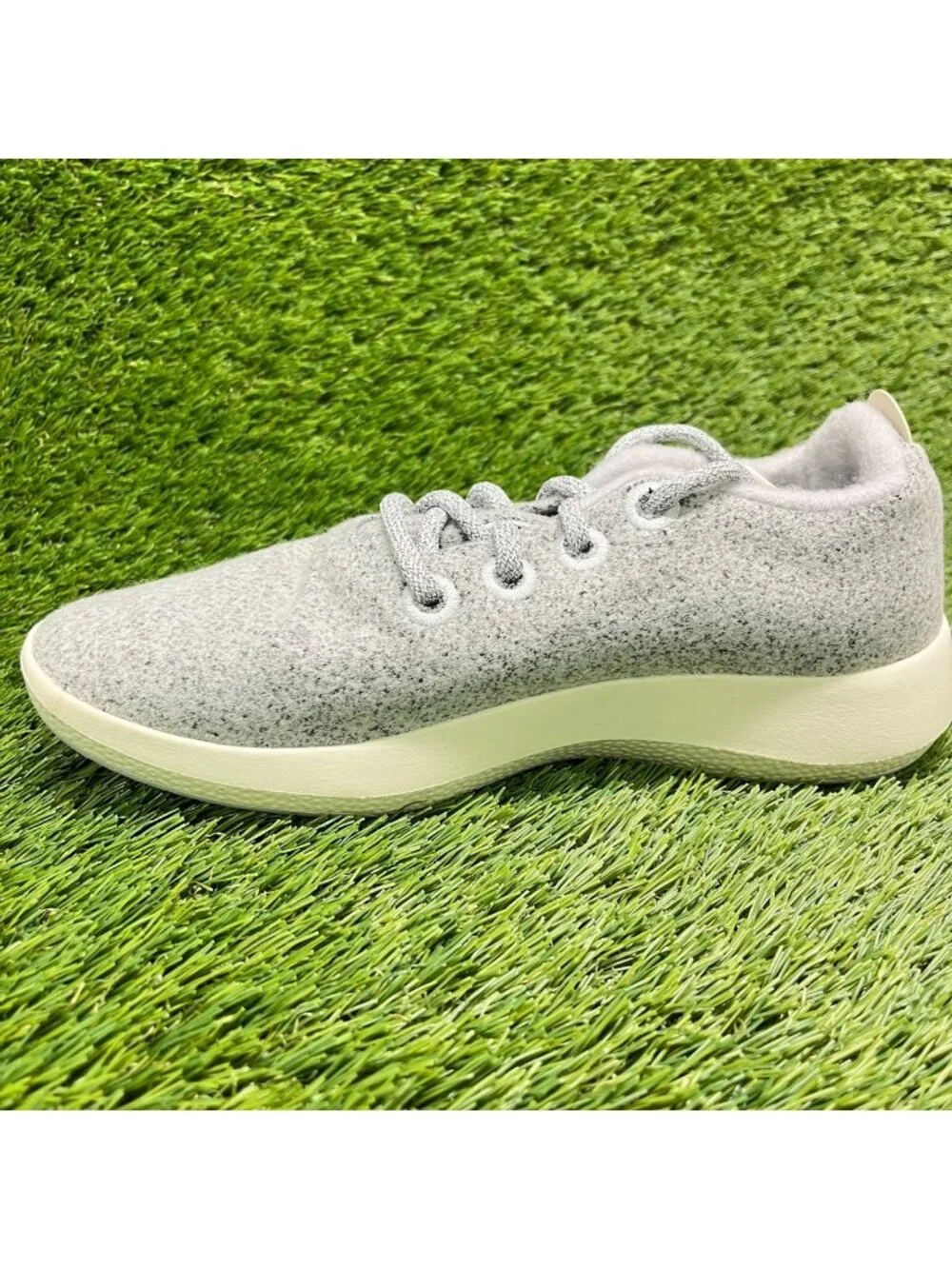 Allbirds Wool Runner Mizzles Womens Size 8 Gray Athletic Running Shoes Sneakers_2